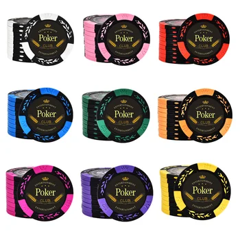 25 pcs/set Poker Chips Texas Hold'em 14g Clay Round Entertainment Casino Coins Poker Wholesale
25 pcs/set Poker Chips Texas Hold'em 14g Clay Round Entertainment Casino Coins Poker Wholesale