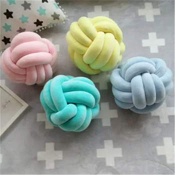 Creative Knot Ball Cushion Pillow Baby Calm Sleep Dolls Stuffed Toys Chair Back Cushion Car Household Decorative Gifts Nordic
Creative Knot Ball Cushion Pillow Baby Calm Sleep Dolls Stuffed Toys Chair Back Cushion Car Household Decorative Gifts Nordic