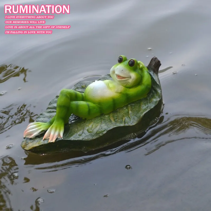 Garden Courtyard Fish Pond Floating Frog Decoration Home Decoration Aquarium Landscaping Simulation Animal Crafts Decoration
Garden Courtyard Fish Pond Floating Frog Decoration Home Decoration Aquarium Landscaping Simulation Animal Crafts Decoration