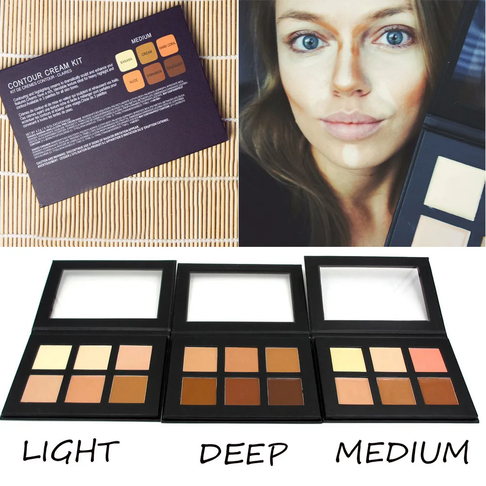 Professional 6 Colors Contour Face Cream Makeup Concealer Palette Cosmetics dermacol Persistent concealer contour #04
Professional 6 Colors Contour Face Cream Makeup Concealer Palette Cosmetics dermacol Persistent concealer contour #04