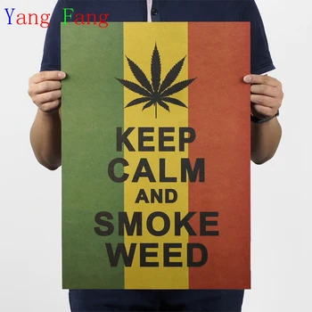 keep calm and smoke weed Jamaican reggae retro style kraft paper poster vintage posters 51x35cm
keep calm and smoke weed Jamaican reggae retro style kraft paper poster vintage posters 51x35cm