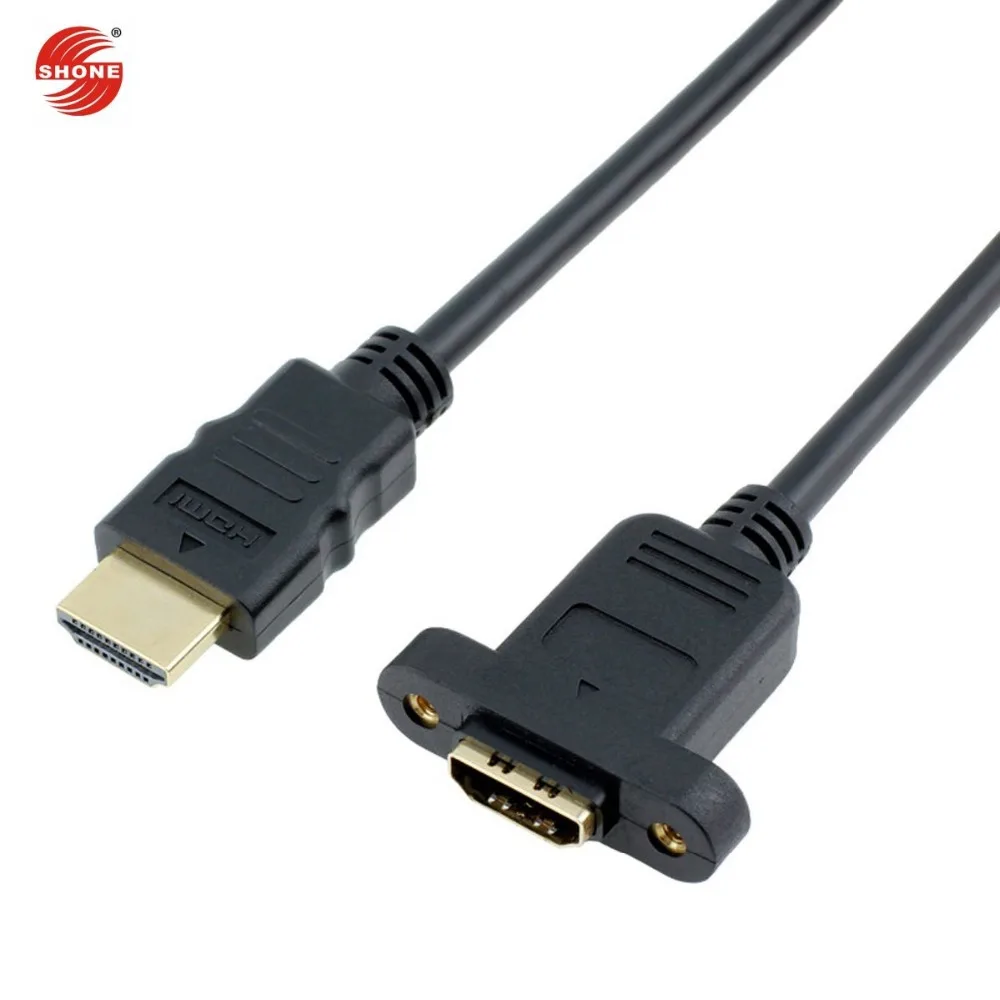 HDMI A 1.4 19pin male to hdmi A type Female extension cable With Screw Hole 30cm 60CM 100CM 150CM
HDMI A 1.4 19pin male to hdmi A type Female extension cable With Screw Hole 30cm 60CM 100CM 150CM