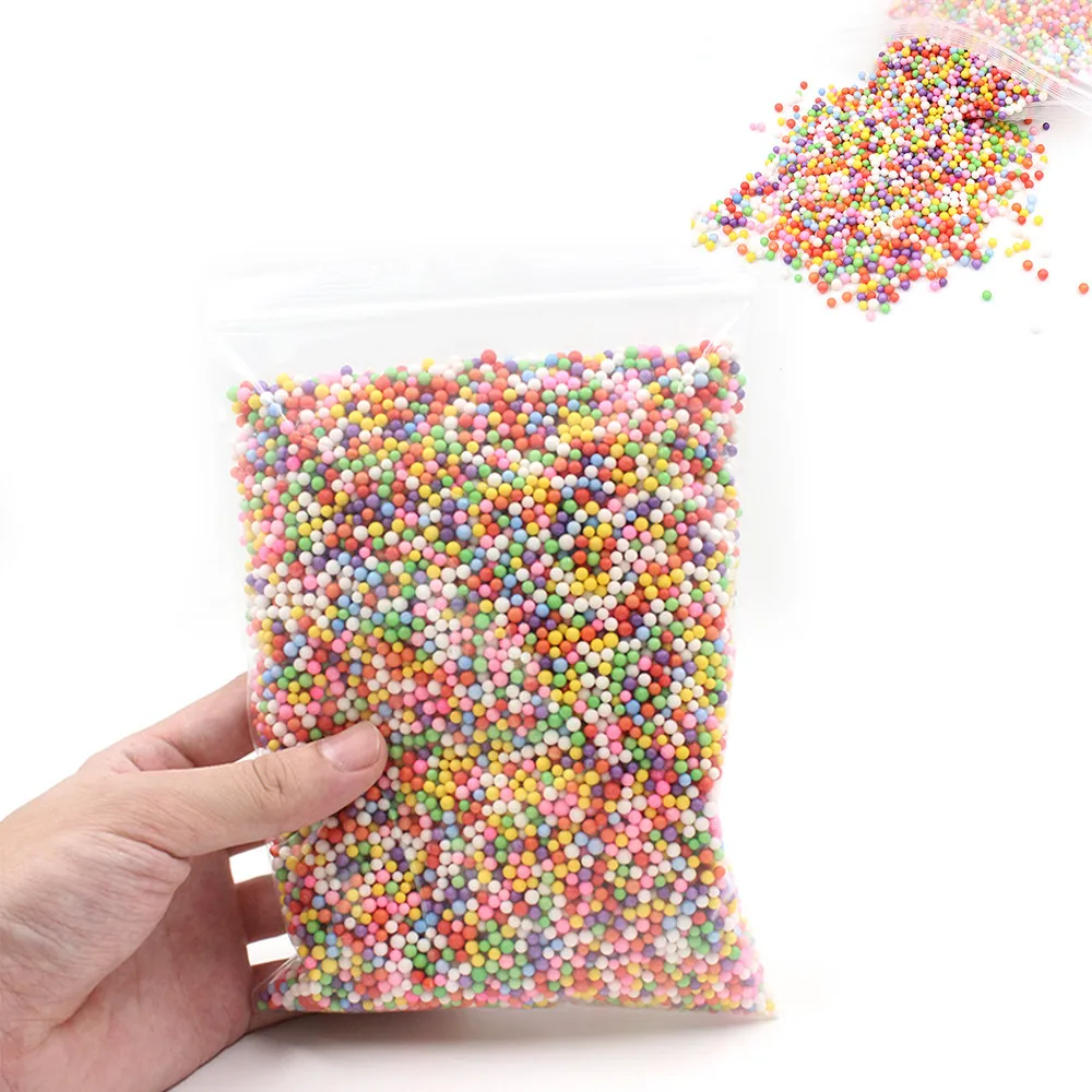 Clay Foam Balls Colorful Snow charms for slime Beads Filler for Slime Mud Particles Slime Accessories Antistress Toys Supplies
Clay Foam Balls Colorful Snow charms for slime Beads Filler for Slime Mud Particles Slime Accessories Antistress Toys Supplies