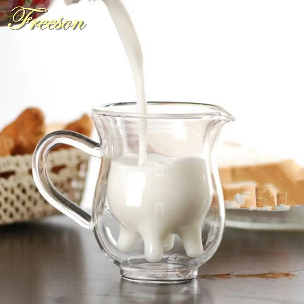 Creative Cute Cow Double Layer insulated Glass Mug Milk Juice Coffee Drinking Tea Cups 250ml Creamer Cup Drinkware with Handle 2
Creative Cute Cow Double Layer insulated Glass Mug Milk Juice Coffee Drinking Tea Cups 250ml Creamer Cup Drinkware with Handle 2