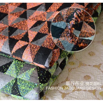 High-grade jacquard fashion fabric geometric small square crafts skirt clothing fabric 145cm wide
High-grade jacquard fashion fabric geometric small square crafts skirt clothing fabric 145cm wide