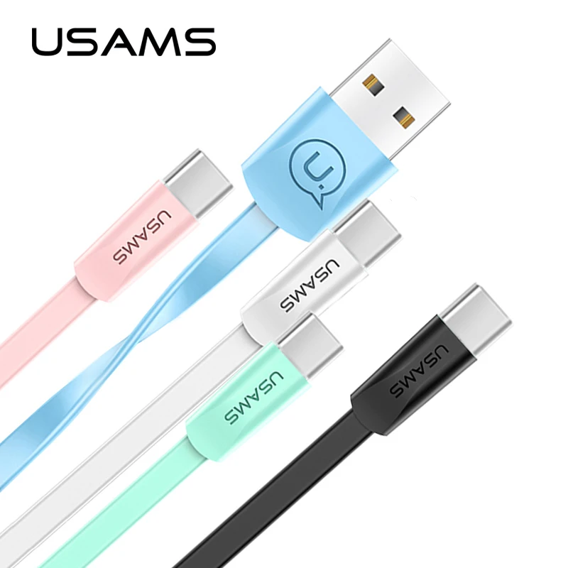 USB type c cable, USAMS 2A fast charging Data Sync Flat USB Cables for Samsung s9 s8 c-cable charger cable type c usb charger
USB type c cable, USAMS 2A fast charging Data Sync Flat USB Cables for Samsung s9 s8 c-cable charger cable type c usb charger