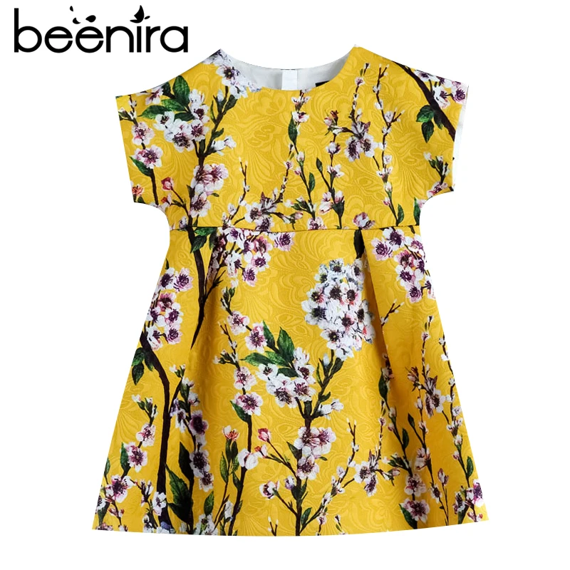 2017 Beenira Girls Summer Dress European And American Style Kids Short-Sleeve Flore Printed Party Dress Children Clothes Dresses
2017 Beenira Girls Summer Dress European And American Style Kids Short-Sleeve Flore Printed Party Dress Children Clothes Dresses