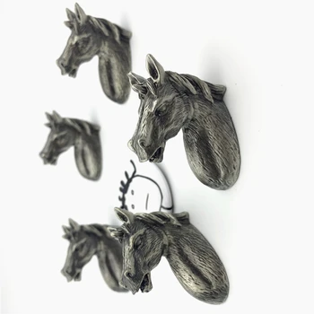 LCH Nordic Style Horse Head Elephant Deer Creative Matte Silver Knob Vintage Lead-Zinc Alloy Cabinet Handle Drawer Pull
LCH Nordic Style Horse Head Elephant Deer Creative Matte Silver Knob Vintage Lead-Zinc Alloy Cabinet Handle Drawer Pull