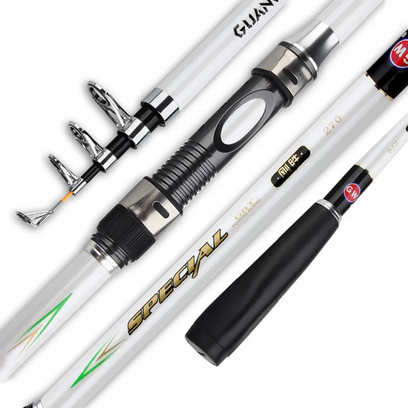 High quality portable retractable carbon fishing rod Glass fiber fishing rod 2.1m-.5m Free shipping sale
High quality portable retractable carbon fishing rod Glass fiber fishing rod 2.1m-.5m Free shipping sale