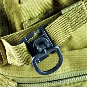 1PC D-Ring Backpacks Locking Carabiner Sternum Strap System SwivelRotation Refined Plastic Backpack Canvas Bag Buckle
1PC D-Ring Backpacks Locking Carabiner Sternum Strap System SwivelRotation Refined Plastic Backpack Canvas Bag Buckle