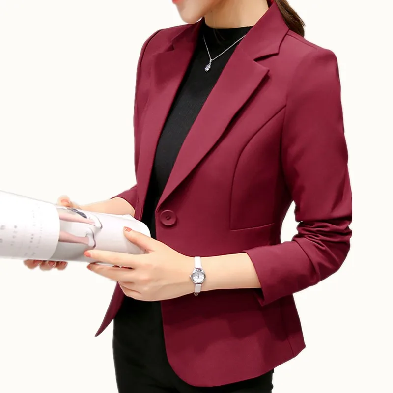 B1655 Autumn winter 2019 new Korean version women business fashion slim Blazers suit cheap wholesale
B1655 Autumn winter 2019 new Korean version women business fashion slim Blazers suit cheap wholesale