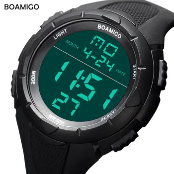 BOAMIGO Top Brand Casual Men Sports Watch Fashion Digital LED Display Man Watches Swimming Military Rubber Wristwatch Gift Clock
BOAMIGO Top Brand Casual Men Sports Watch Fashion Digital LED Display Man Watches Swimming Military Rubber Wristwatch Gift Clock