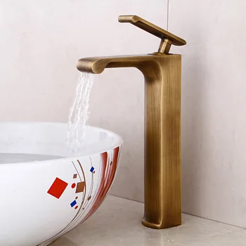 Antique Retro Basin Faucet Copper Hot and Cold Mixed Water Washbasin Basin Waterfall Kitchen Faucet LTE15
Antique Retro Basin Faucet Copper Hot and Cold Mixed Water Washbasin Basin Waterfall Kitchen Faucet LTE15