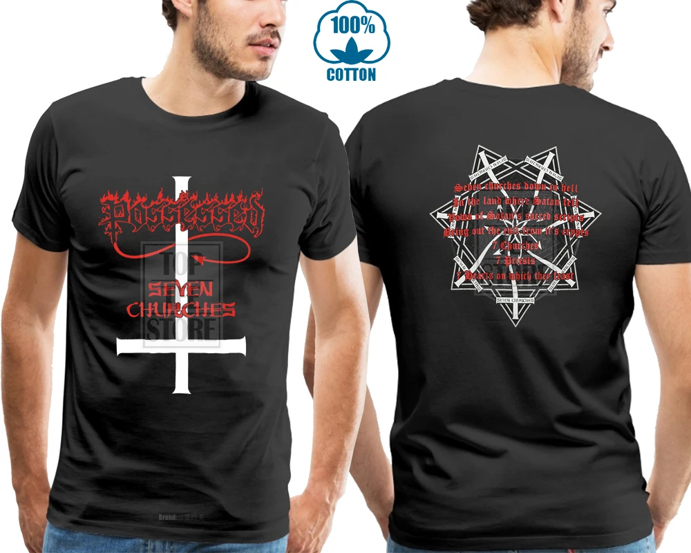 Possessed Seven Churches Official Shirt S M L Xl Death Thrash Metal T Shirt New Printed T-shirt Youth
Possessed Seven Churches Official Shirt S M L Xl Death Thrash Metal T Shirt New Printed T-shirt Youth