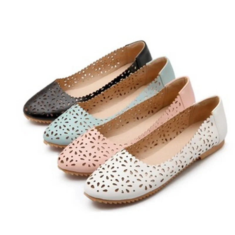 Ladies Cheap Flowers Cut-outs Maximum size 46 45 47 Round toe Women Single Casual Shoes on Flats Kvoll Italian Shoes and Bag Set
Ladies Cheap Flowers Cut-outs Maximum size 46 45 47 Round toe Women Single Casual Shoes on Flats Kvoll Italian Shoes and Bag Set