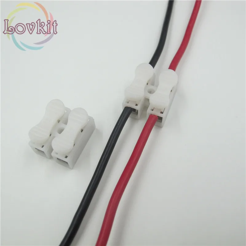 10pcs 2p Spring Connector wire with no welding no screws Quick Connector cable clamp Terminal Block 2 Way Easy Fit for led strip
10pcs 2p Spring Connector wire with no welding no screws Quick Connector cable clamp Terminal Block 2 Way Easy Fit for led strip