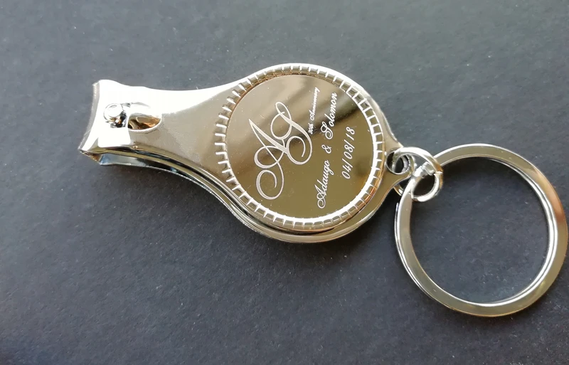 50PCS Personalized Wedding Souvenirs For Guests Customized Wedding Favors Multifunctional Wine Opener/Keychain/Nail Clippers.
50PCS Personalized Wedding Souvenirs For Guests Customized Wedding Favors Multifunctional Wine Opener/Keychain/Nail Clippers.