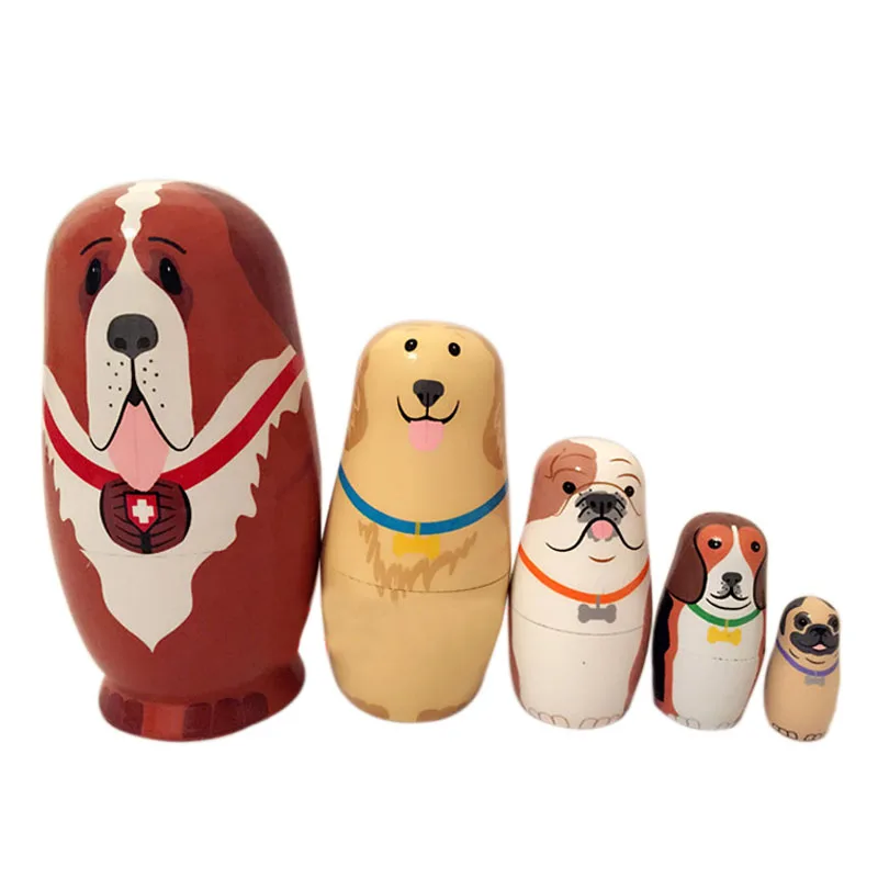 5pcs Lovely Baby Toy Cute Animal Doll Cute Bear Matryoshka Doll Interactive Dolls Wooden Toys Russian Nesting Dolls S H
5pcs Lovely Baby Toy Cute Animal Doll Cute Bear Matryoshka Doll Interactive Dolls Wooden Toys Russian Nesting Dolls S H