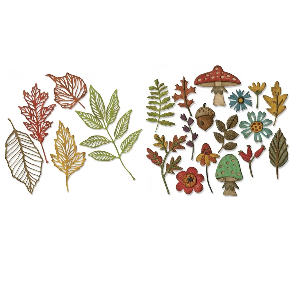Leaves Vein Mushroom Wildflowers Metal Cutting Dies New 2019 for DIY Scrapbooking Paper Cards Making Decorative Crafts Supplies
Leaves Vein Mushroom Wildflowers Metal Cutting Dies New 2019 for DIY Scrapbooking Paper Cards Making Decorative Crafts Supplies