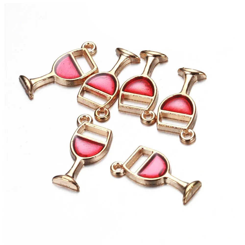 50PCS/lot Wholesale Wine Cup Charms Gold Color Plated Alloy Enamel Flying Heart Satellite Pendant Charm Craft Fit Bracelet
50PCS/lot Wholesale Wine Cup Charms Gold Color Plated Alloy Enamel Flying Heart Satellite Pendant Charm Craft Fit Bracelet