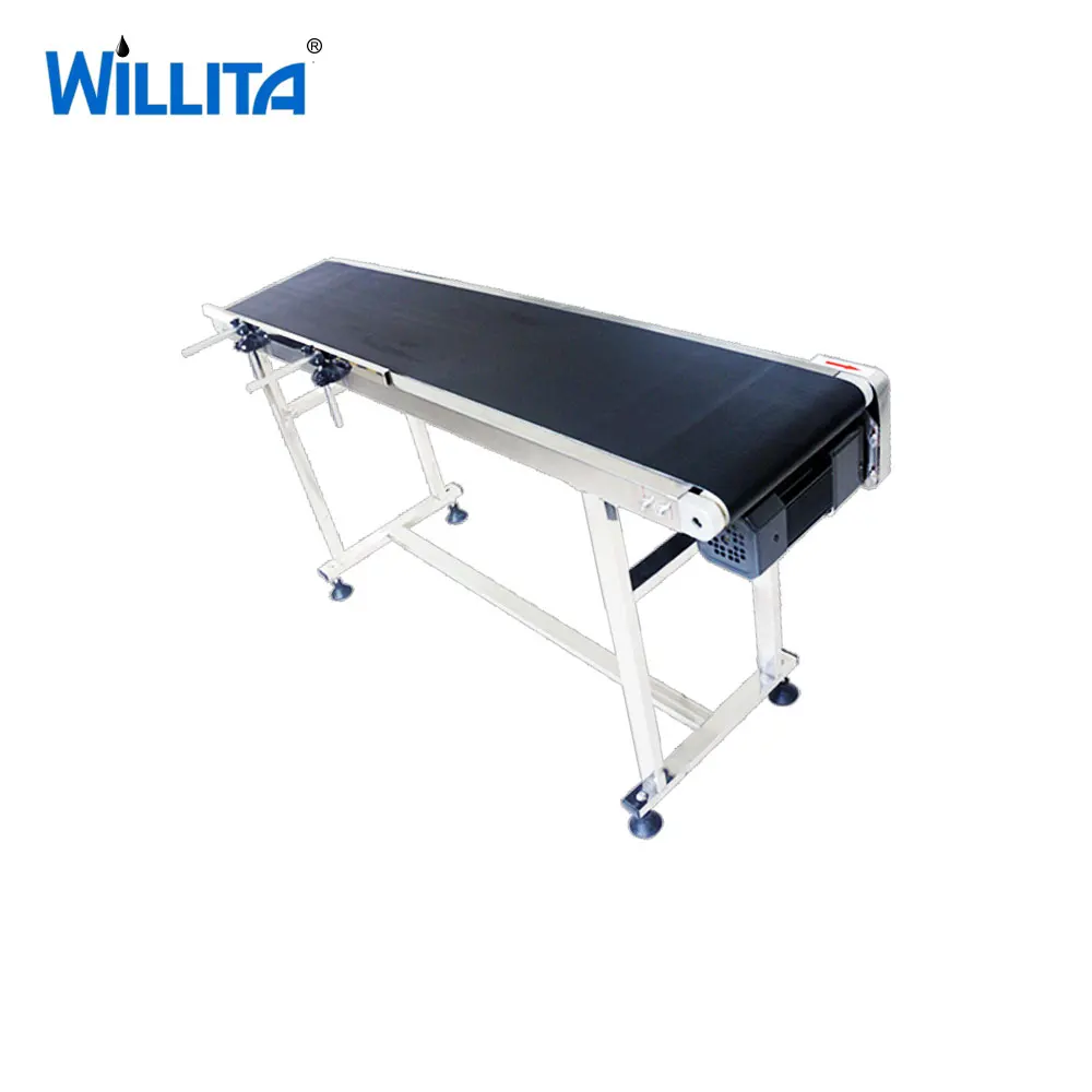 150CM PVC Conveyor Belt Machine Double buffles 120W Desktop Programmable Stainless Steel Conveyor for Fiber Laser Engraver
150CM PVC Conveyor Belt Machine Double buffles 120W Desktop Programmable Stainless Steel Conveyor for Fiber Laser Engraver