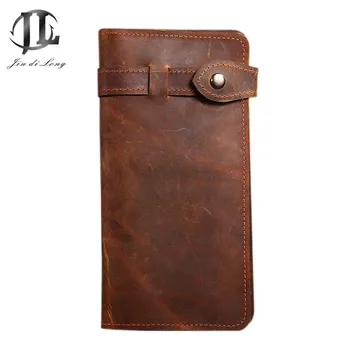 Vintage Wallet Crazy Horse Genuine Leather Men Long Organizer Money Wallet Card Holder Photo Pocket Clutch Bag
Vintage Wallet Crazy Horse Genuine Leather Men Long Organizer Money Wallet Card Holder Photo Pocket Clutch Bag