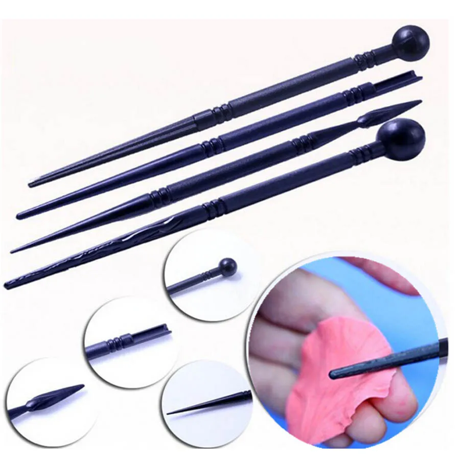 4pcs/set Cake Carved Pens Flower Modelling Tool Fondant Biscuits Cake Molds for the Kitchen Baking Cake Decorating Tools P011
4pcs/set Cake Carved Pens Flower Modelling Tool Fondant Biscuits Cake Molds for the Kitchen Baking Cake Decorating Tools P011