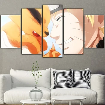 Wall Art Home Decor Modular Pictures 5 Panel Cartoon Naruto Cat Posters Canvas Hd Prints Animating Painting Living Room Frame
Wall Art Home Decor Modular Pictures 5 Panel Cartoon Naruto Cat Posters Canvas Hd Prints Animating Painting Living Room Frame