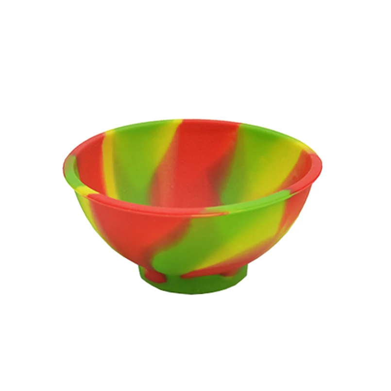 

Baking Silicone Pinch Bowl mini rubber silicon nonstick Bho oil Dab heat resistant bowls cute microwave lonchera fluorescent