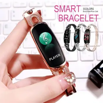 Slimy AK16 Women Smart Watch Heart Rate Blood Pressure Smart Bracelet Fitness Tracker Smartwatch for IOS Android Phone PK H8 H1
Slimy AK16 Women Smart Watch Heart Rate Blood Pressure Smart Bracelet Fitness Tracker Smartwatch for IOS Android Phone PK H8 H1