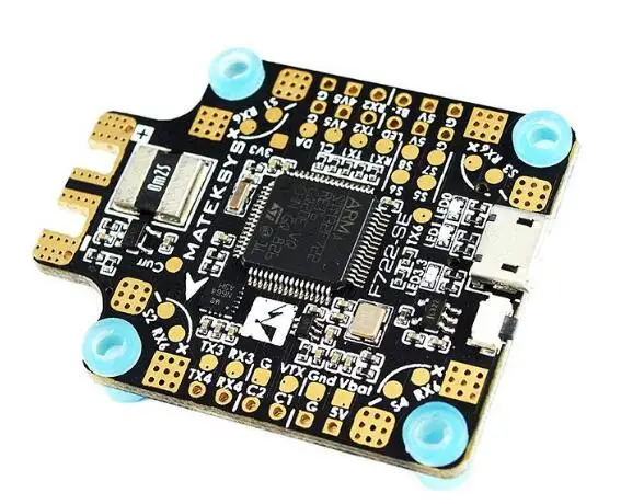 Matek System F722-SE F7 Dual Gryo Flight Controller AIO OSD BEC Current Sensor For RC Models Quadcopter Drone Accessories parts
Matek System F722-SE F7 Dual Gryo Flight Controller AIO OSD BEC Current Sensor For RC Models Quadcopter Drone Accessories parts