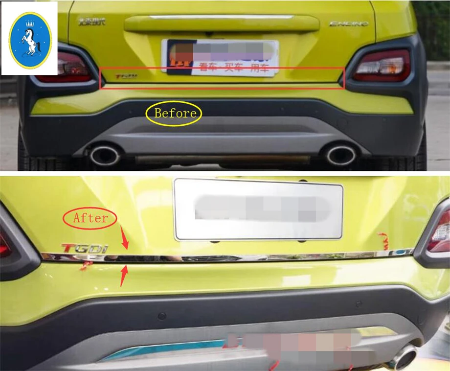 Molding Tailgate Door Handle Strip Accent Garnish Styling Rear Trunk Tail Gate Cover Trim For Hyundai Kona 2018 - 2021 Exterior
Molding Tailgate Door Handle Strip Accent Garnish Styling Rear Trunk Tail Gate Cover Trim For Hyundai Kona 2018 - 2021 Exterior