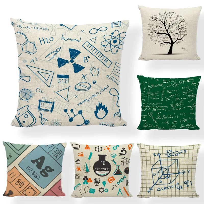 Simple Chemistry Cushion Cover Classic Science Pillowcase Hotel Home Living Room Couch 17In Decor Mathematical Formula Kussenhoe
Simple Chemistry Cushion Cover Classic Science Pillowcase Hotel Home Living Room Couch 17In Decor Mathematical Formula Kussenhoe