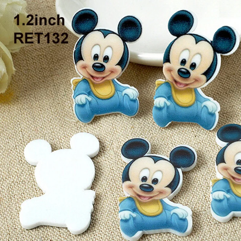 Mickey baby Shrinky Dinks character resin Cabochon Plastic 50pcs/lot 35x21mm RET132
Mickey baby Shrinky Dinks character resin Cabochon Plastic 50pcs/lot 35x21mm RET132