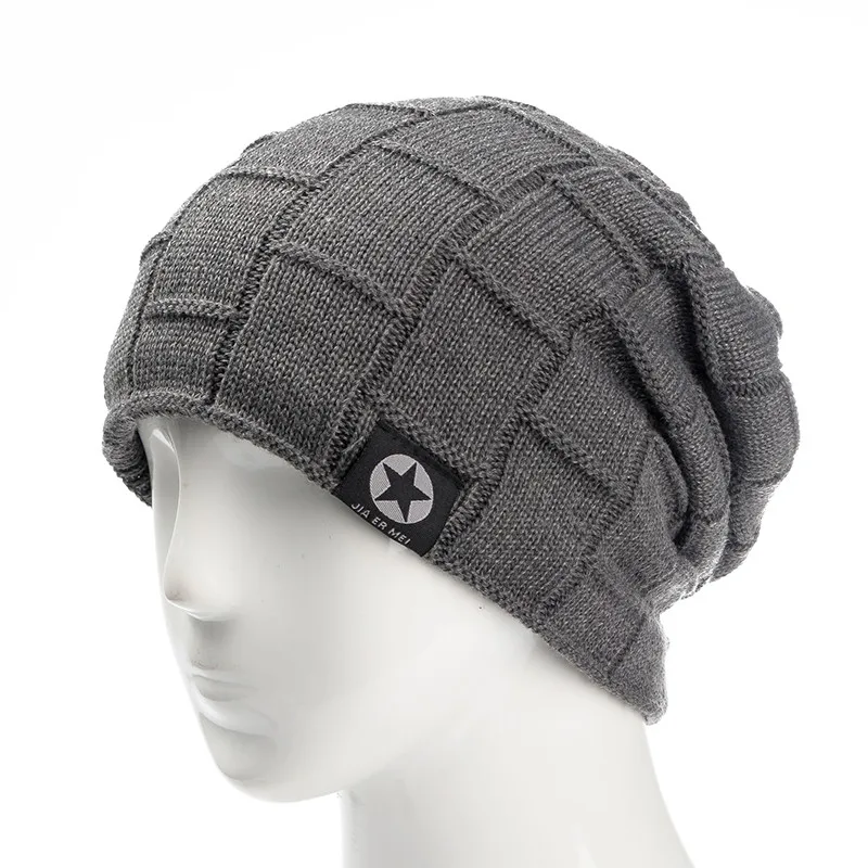High Quality Star Solid Winter Hat Add Fur Wool Warm Beanies Hat Baggy Skullies Knitted Hat For Men Women Ski Sports Beanies Cap
High Quality Star Solid Winter Hat Add Fur Wool Warm Beanies Hat Baggy Skullies Knitted Hat For Men Women Ski Sports Beanies Cap