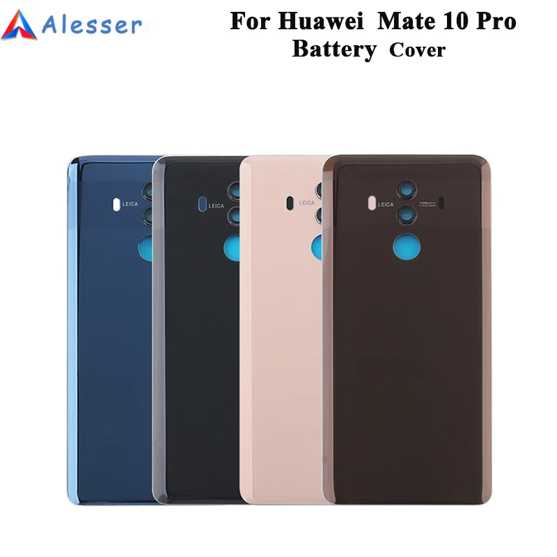 Алессер для Huawei Mate 10 Pro крышка батареи с объективом камеры запасная Защитная