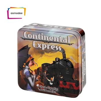 continetal express Intercontinental train strategy reasoning pro card game adult leisure party English version
continetal express Intercontinental train strategy reasoning pro card game adult leisure party English version