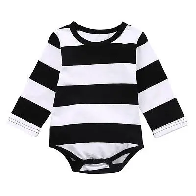 0-24M Striped Baby romper clothes Boys Girls Long Sleeve Spring Jumpsuit Clothes Outfit
0-24M Striped Baby romper clothes Boys Girls Long Sleeve Spring Jumpsuit Clothes Outfit