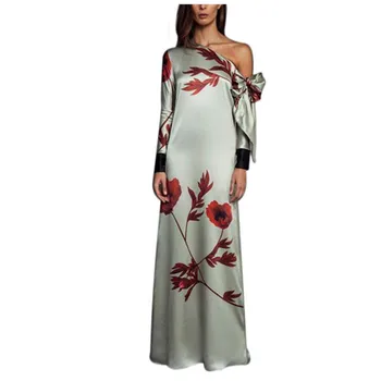 Women Spring Long Sleeve Plus Size Dress Sexy Party Night Print Dresses Fashion Elegant Maxi Dress
Women Spring Long Sleeve Plus Size Dress Sexy Party Night Print Dresses Fashion Elegant Maxi Dress