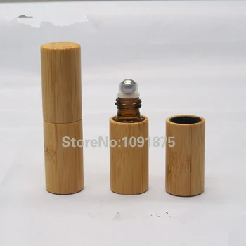 Free shipping High quality 5ml roll on bamboo glass bottle packaging bamboo shell acne massage ball Mini sub bottle
Free shipping High quality 5ml roll on bamboo glass bottle packaging bamboo shell acne massage ball Mini sub bottle