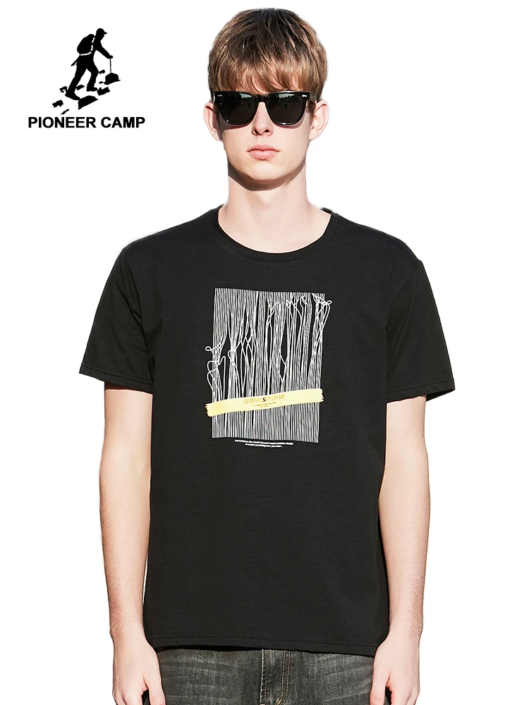 Pioneer Camp 100% Cotton Printed Casual Mens O-neck T Shirts Fashion Men's Tops Men T-shirt Short Sleeve Men Tshirt ADT903011
Pioneer Camp 100% Cotton Printed Casual Mens O-neck T Shirts Fashion Men's Tops Men T-shirt Short Sleeve Men Tshirt ADT903011