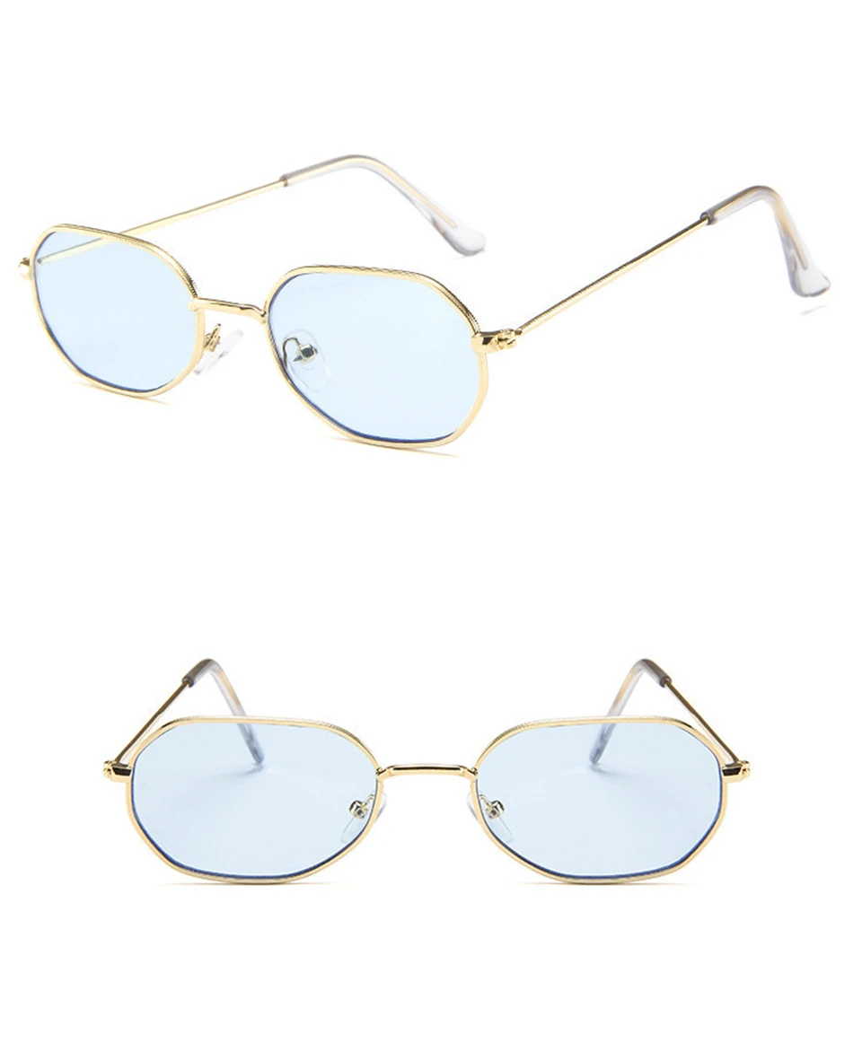 ALIKIAI Sunglasses Women Brand Designer Sea Color Sun glasses Transparent Matel Frame Clear Cat Eye Glasses Purple Shades (7)