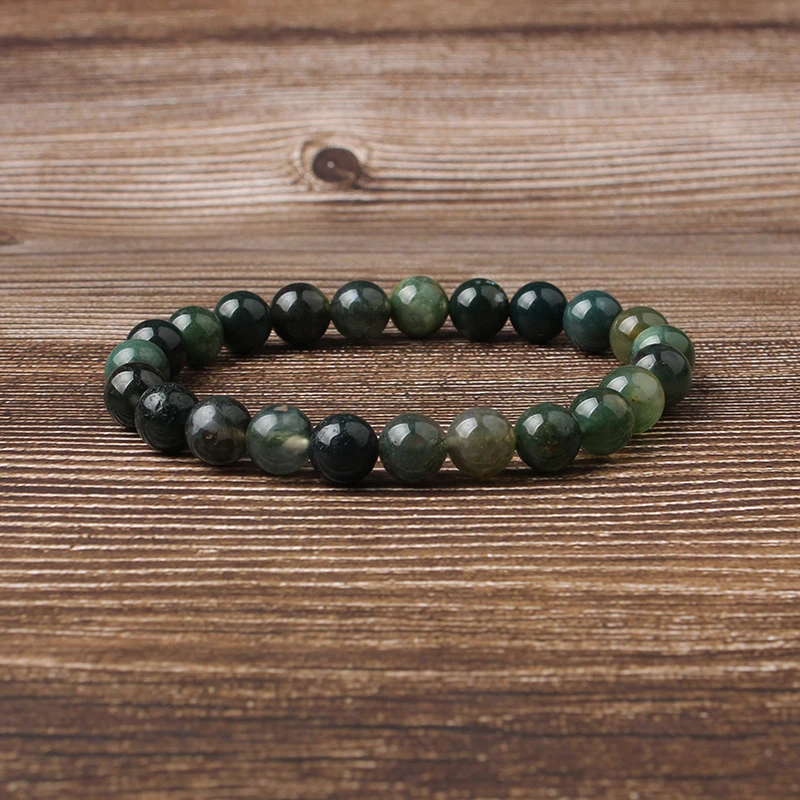 Linxiang Natural 4/6/8/10/12 mm water grass Agate Bracelet Men's and Women's Fashion Energy Charm Bracelet Jewelry Gift
Linxiang Natural 4/6/8/10/12 mm water grass Agate Bracelet Men's and Women's Fashion Energy Charm Bracelet Jewelry Gift