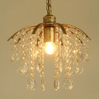 Pastoral style Korean wrought iron Branches crystal pendant light bedroom dining room lamp
Pastoral style Korean wrought iron Branches crystal pendant light bedroom dining room lamp