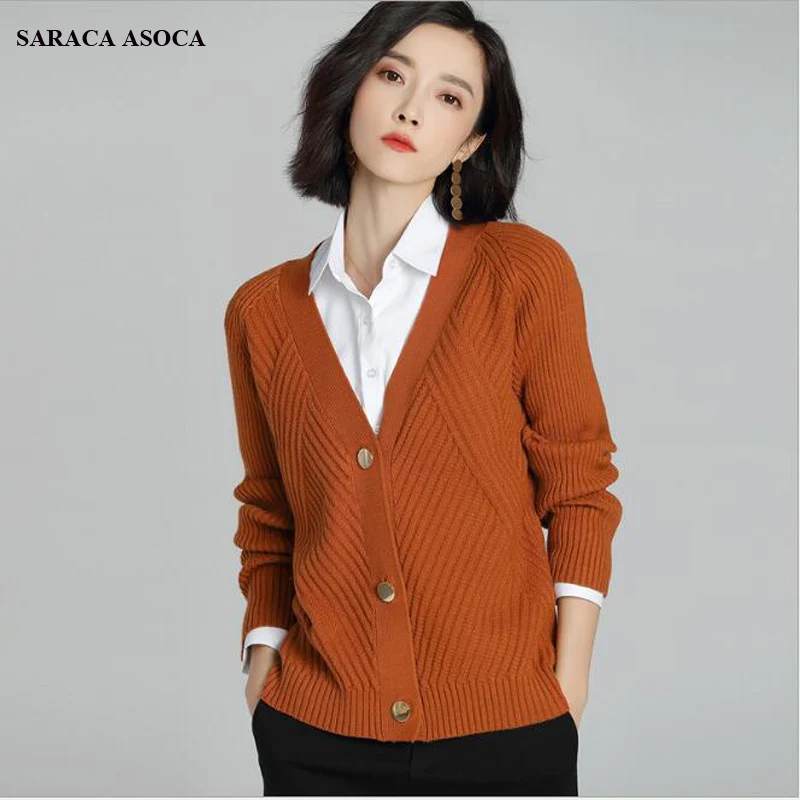 Spring Autumn Full Sleeve V-Neck Casual Sweater Women Single Breasted Thick Knitting Cardigans Overcoat Autumn Student Girl
Spring Autumn Full Sleeve V-Neck Casual Sweater Women Single Breasted Thick Knitting Cardigans Overcoat Autumn Student Girl