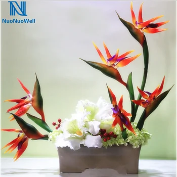 NuoNuoWell Single Branch Artificial Flower Real Touch Bouquet Soft Plastic Flower Colourful Bird of Paradise Stem Floral Decor
NuoNuoWell Single Branch Artificial Flower Real Touch Bouquet Soft Plastic Flower Colourful Bird of Paradise Stem Floral Decor