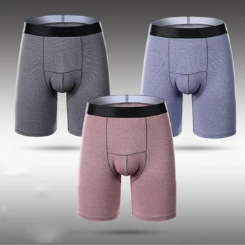 WTEMPO Men's Cotton Boxer Large Designer Long Boxer Underwear Brand Sexy New Solid Color Underpants Free shipping 2Pcs/Lot
WTEMPO Men's Cotton Boxer Large Designer Long Boxer Underwear Brand Sexy New Solid Color Underpants Free shipping 2Pcs/Lot