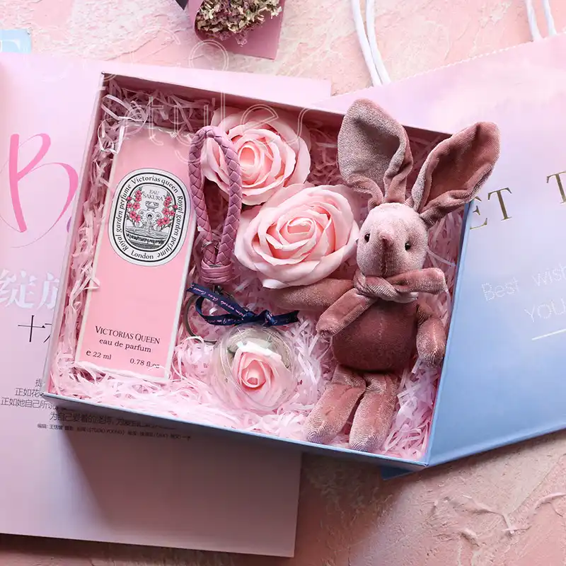 birthday gift square bridesmaid wedding favor gift box party
