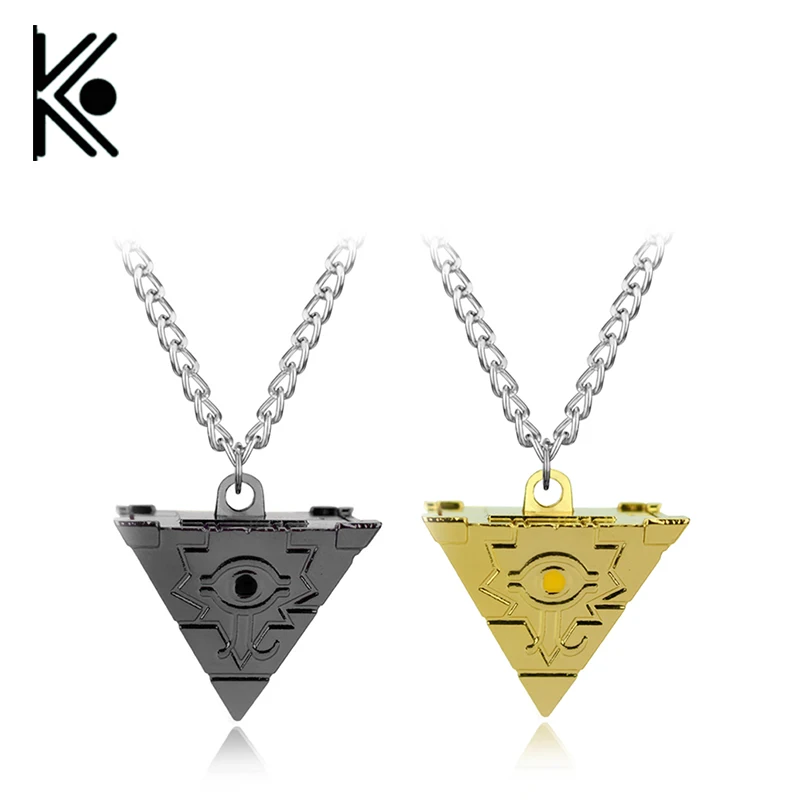 Free shipping 3D Yu-Gi-Oh Necklace Anime Yugioh Millenium Pendant Pyramid Egyptian Eye Of Horus Necklaces Amulet Cosplay Jewelry
Free shipping 3D Yu-Gi-Oh Necklace Anime Yugioh Millenium Pendant Pyramid Egyptian Eye Of Horus Necklaces Amulet Cosplay Jewelry