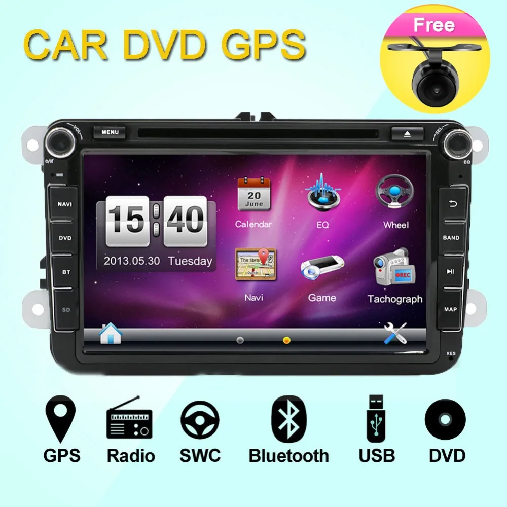 New ! 8 " 2din Car DVD for VW GOLF 5 Golf 6 POLO PASSAT CC JETTA TIGUAN TOURAN EOS SHARAN SCIROCCO TRANSPORTER T5 CADDY with GPS
New ! 8 " 2din Car DVD for VW GOLF 5 Golf 6 POLO PASSAT CC JETTA TIGUAN TOURAN EOS SHARAN SCIROCCO TRANSPORTER T5 CADDY with GPS